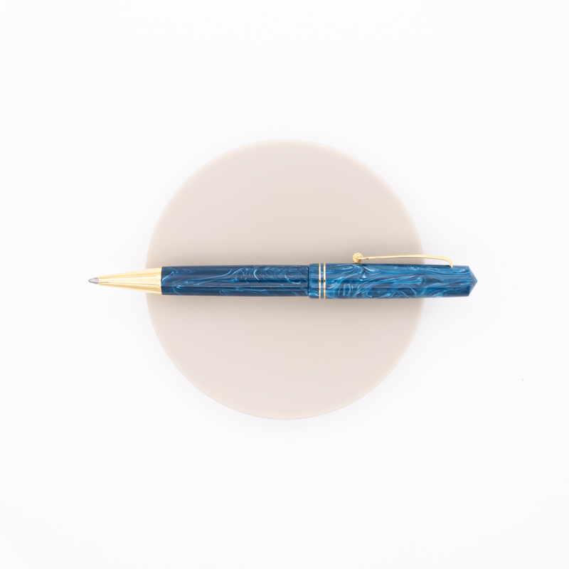 Leonardo Officina Italiana Momento Zero Penna Sfera Blu Positano
