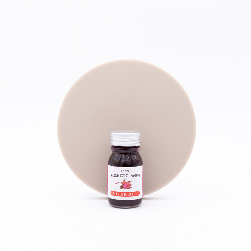 Herbin Rose Cyclamen Ink Bottle 10 ml