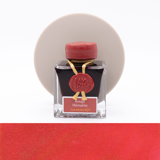 Herbin 1670 Rouge Hematite Ink Bottle 50 ml