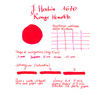 Herbin 1670 Rouge Hematite Ink Bottle 50 ml