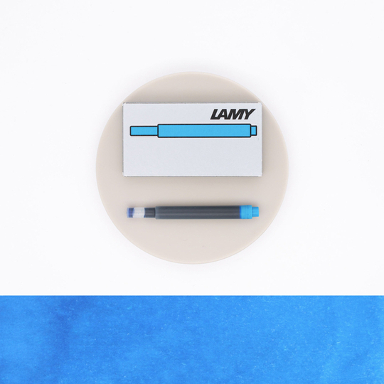Lamy T10 Turquoise 5 Ink Cartridges