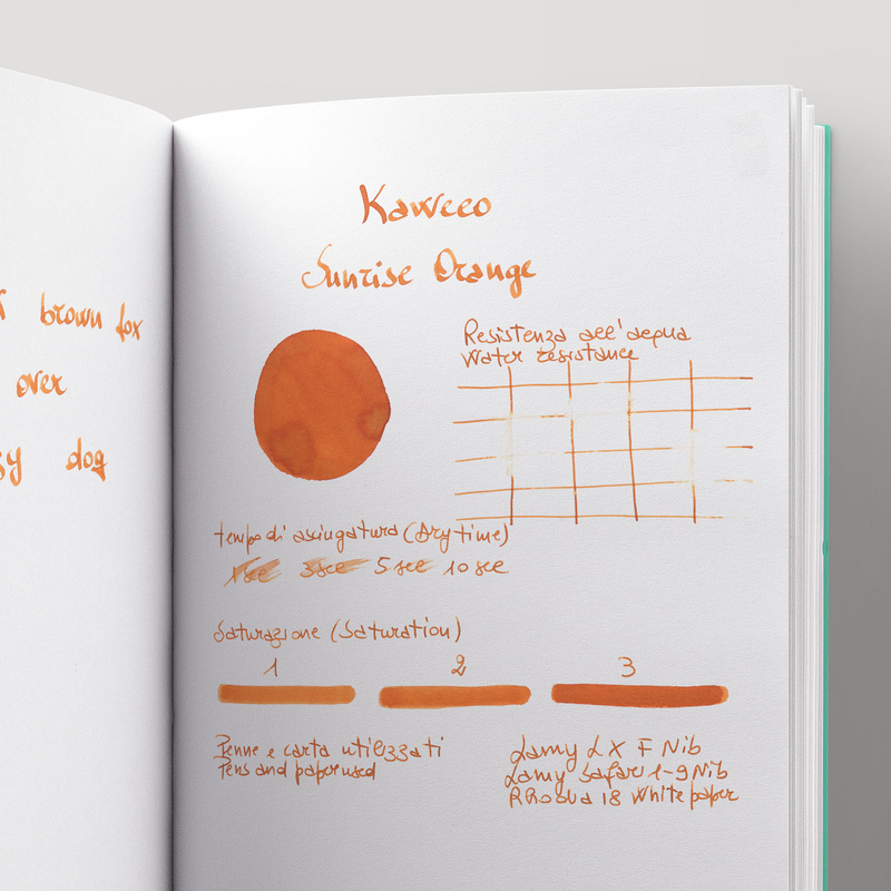 Kaweco Sunrise Orange 6 Ink Cartridges