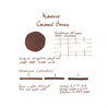 Kaweco Caramel Brown Ink Bottle 30 ml