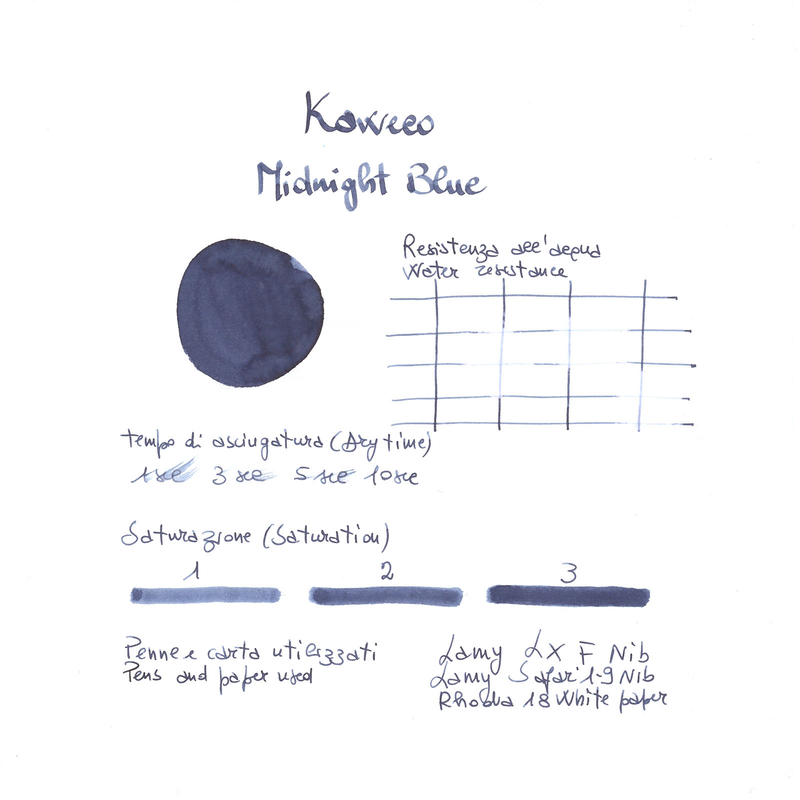 Kaweco Midnight Blue Inchiostro 30 ml