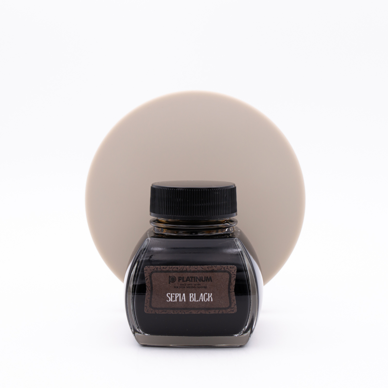 Platinum Classic Ink Sepia Black Ink Bottle 60 ml