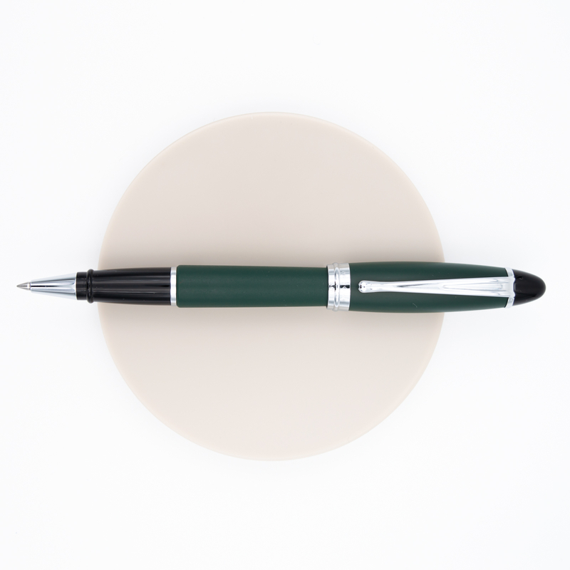 Aurora Ipsilon Satin Penna Roller Verde