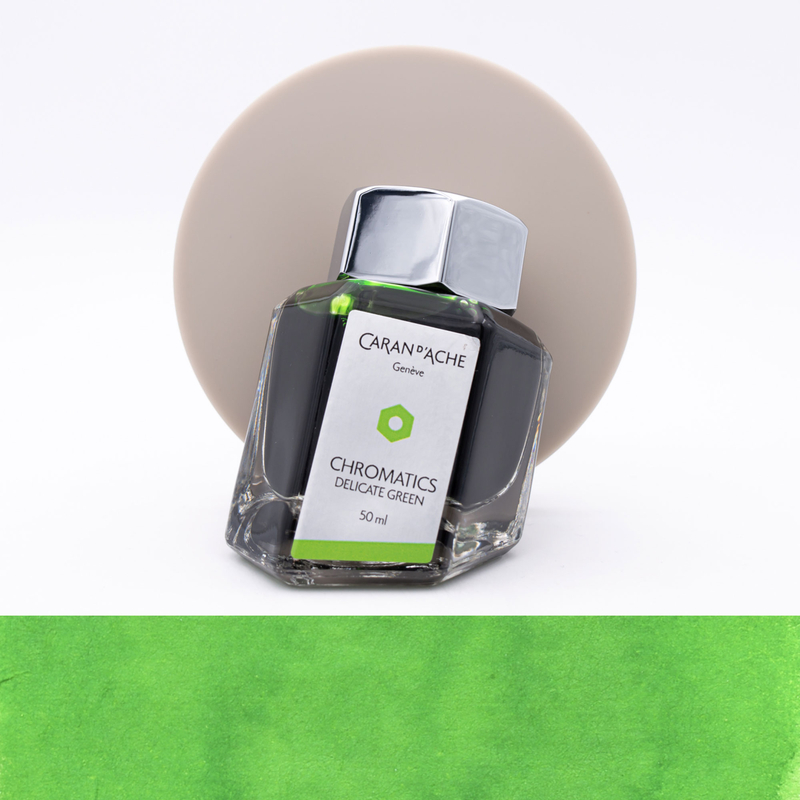 Caran d'Ache Delicate Green Ink Bottle 50 ml