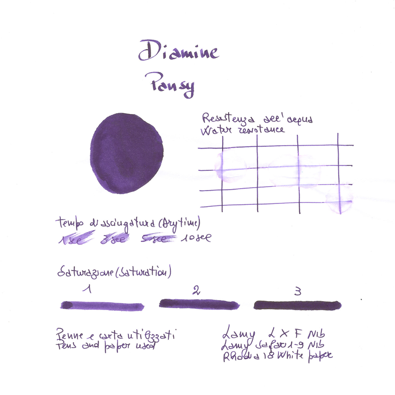 Diamine Flower Pansy Inchiostro 30 ml