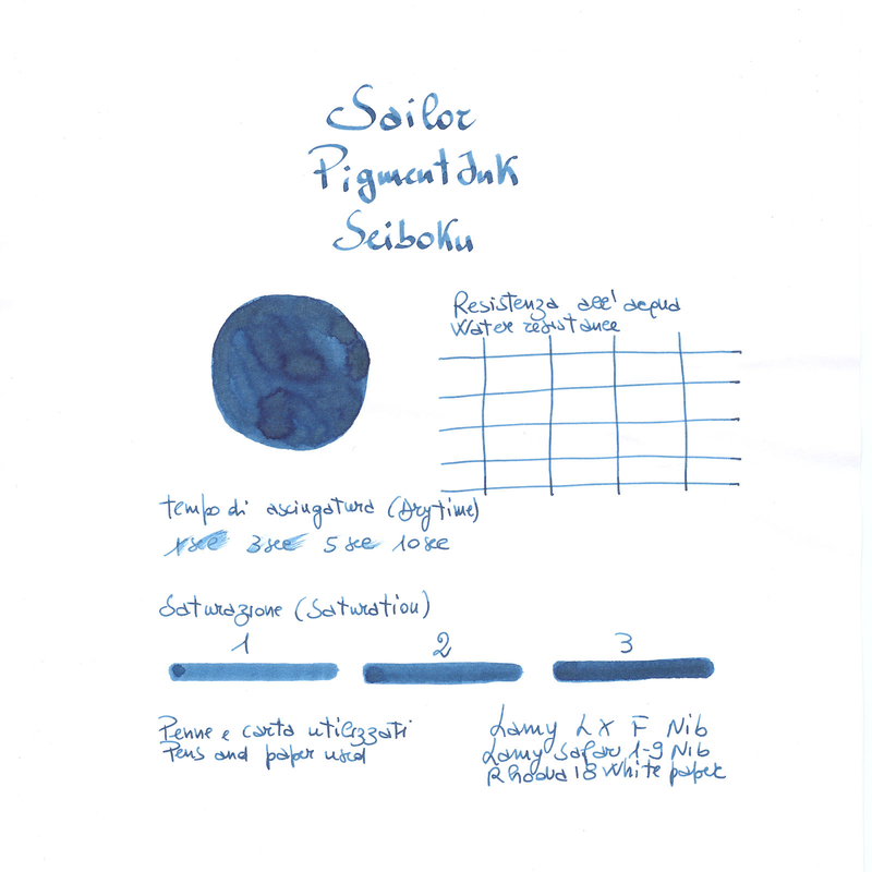 Sailor Pigment Ink Sei-Boku Ink Bottle 50 ml