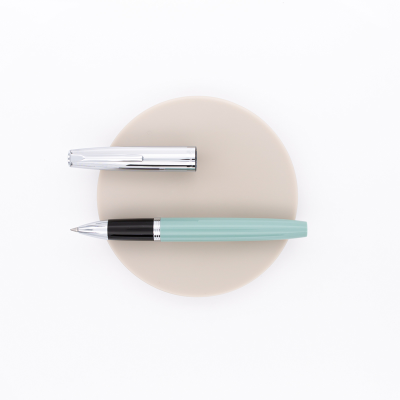 Aurora Duo Cart Rollerball Pen Green
