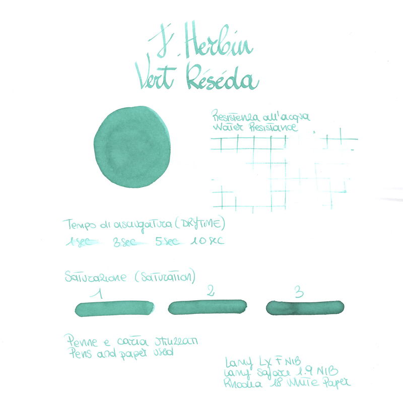 INCHIOSTRO HERBIN 10 ML VERT RESEDA