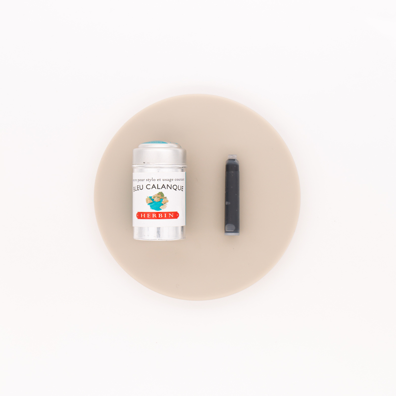 Herbin Bleu Calanque 6 Ink Cartridges